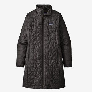 EUC Patagonia Nanopuff Parka, black, medium